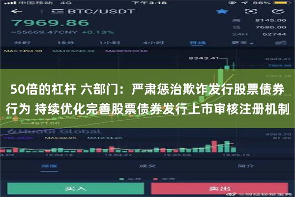 50倍的杠杆 六部门：严肃惩治欺诈发行股票债券行为 持续优化完善股票债券发行上市审核注册机制