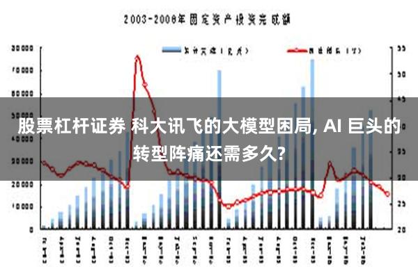 股票杠杆证券 科大讯飞的大模型困局, AI 巨头的转型阵痛还需多久?