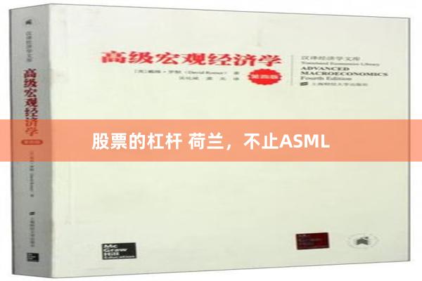 股票的杠杆 荷兰，不止ASML