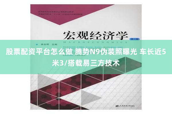 股票配资平台怎么做 腾势N9伪装照曝光 车长近5米3/搭载易三方技术