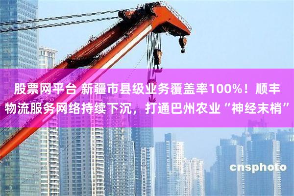 股票网平台 新疆市县级业务覆盖率100%！顺丰物流服务网络持续下沉，打通巴州农业“神经末梢”